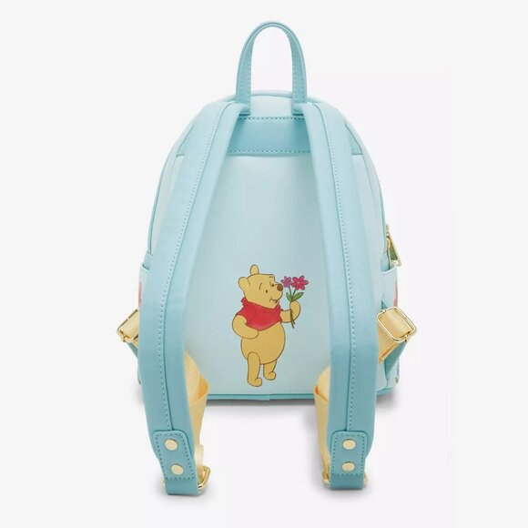 Disney Winnie the Pooh Floral Pooh Bear & Friends Mini Backpack - Picture 2 of 4